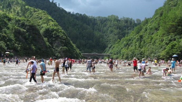 福建白水洋：夏日避暑寻清凉