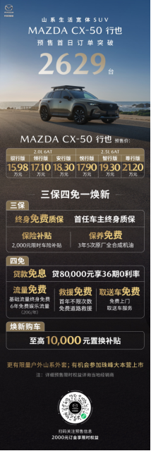 abf22c49b9489f72ad2e9ea799235761.png 悦见山系 一起野行,新时代六好SUV MAZDA CX-50行也 媒体试驾会开拔在即908.png