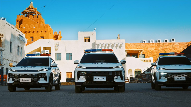 批量警务用车交付  江淮qx phev正式列装公安系统(1)113.png