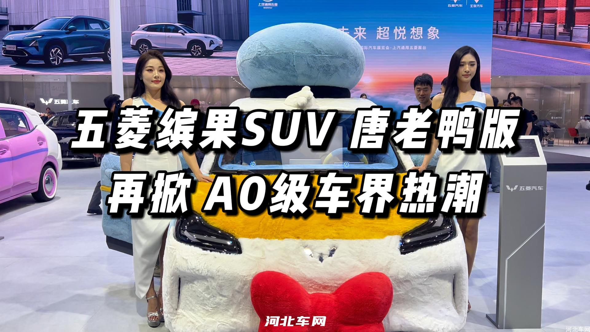 五菱缤果 SUV 唐老鸭版 再掀 A0 级车界热潮