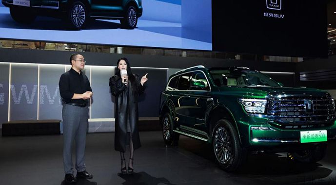 定义智能豪华越野新标杆！全新坦克500成都车展亮相，张雨绮出任“首席体验官”