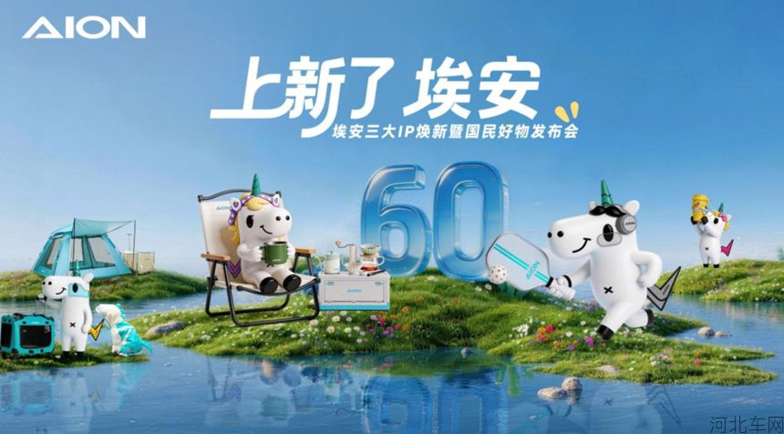 上新了,埃安!三大国民IP焕新,国民品牌全面升维1