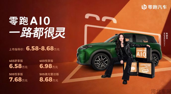 6.58万元起!零跑A10全球上市,重塑10万内纯电SUV价值新标杆1
